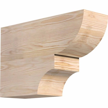 Ekena Millwork Ridgewood Smooth Rafter Tail, Douglas Fir, 5 1/2"W x 12"H x 18"L RFT06X12X18RID00SDF